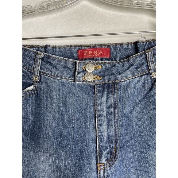 Vintage Zena Women's Jeans High Rise Size 10 Measures - Picture 2 of 6